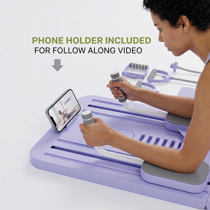 Portable Pilates Reformer Set