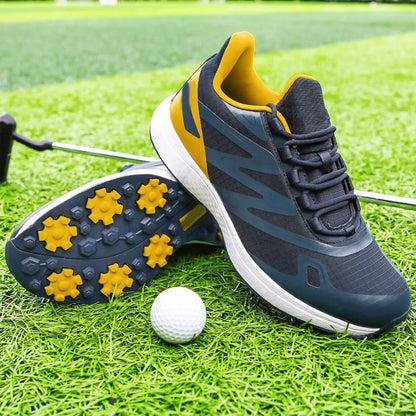 Comfiest Golf Shoes - Men's Golf Air Cushion Breathable Upper