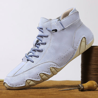 Unisex Lace-up Shoes - Barefoot & Breathable Design