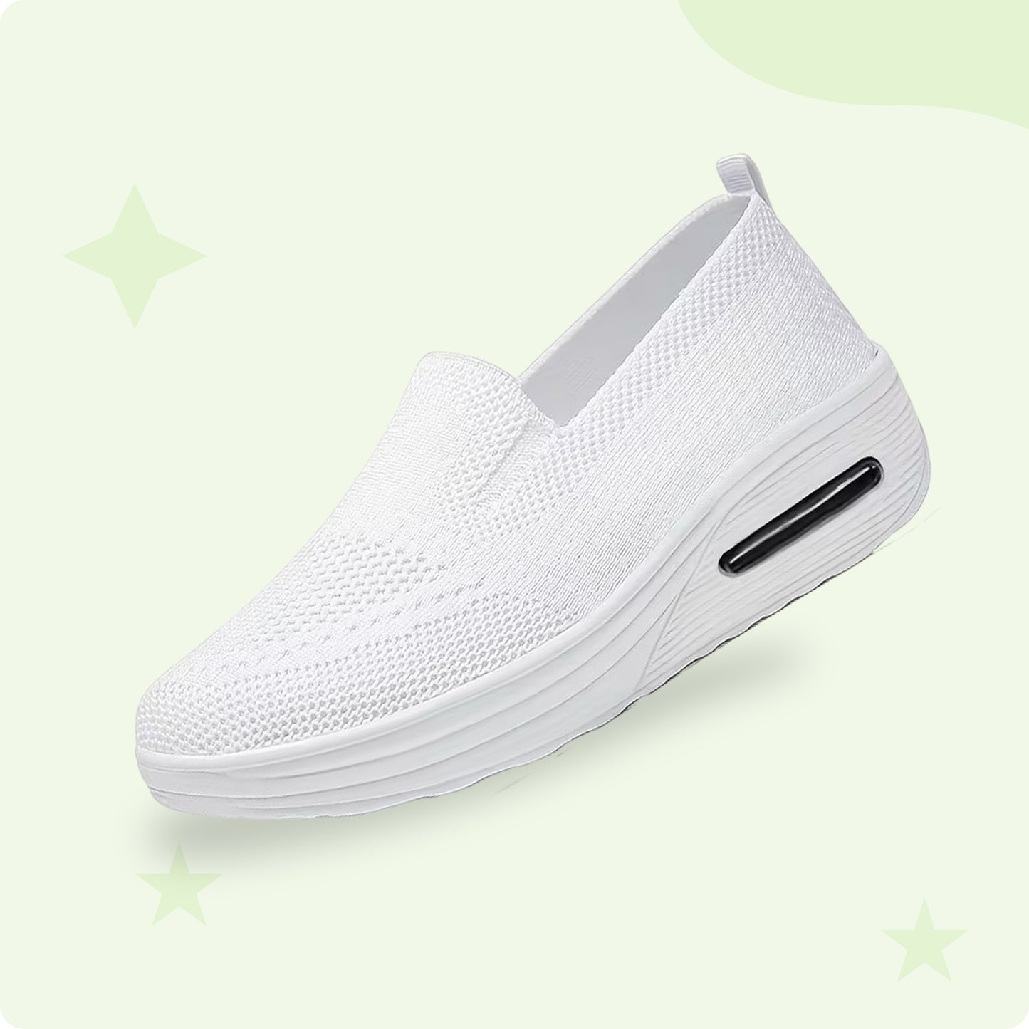 Everyday Comfort Shoes - Breathable Women Walking Shoes Slip on