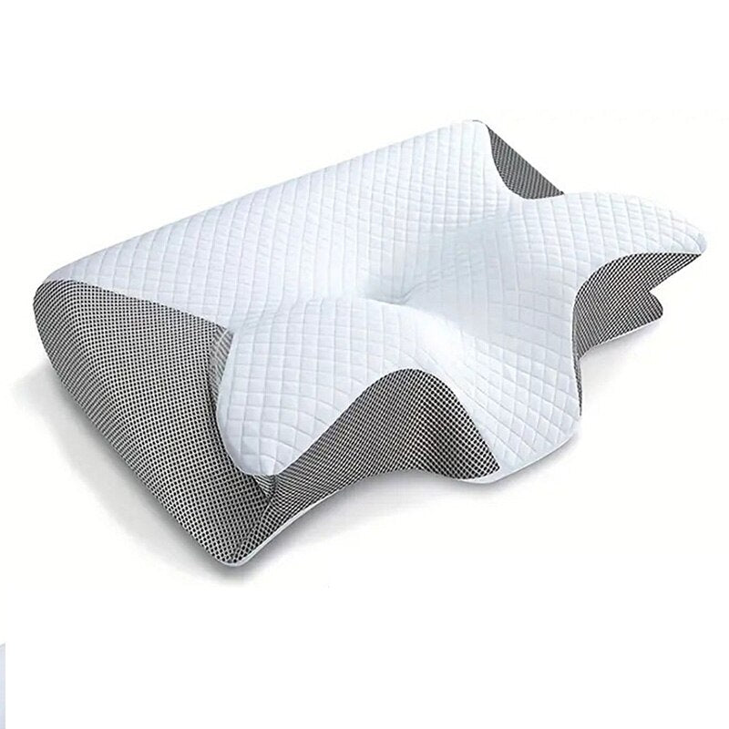 Butterfly Shape Pillow with Armrests - Ideal for Side and Back Sleepers