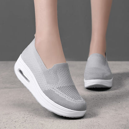 Everyday Comfort Shoes - Breathable Women Walking Shoes Slip on