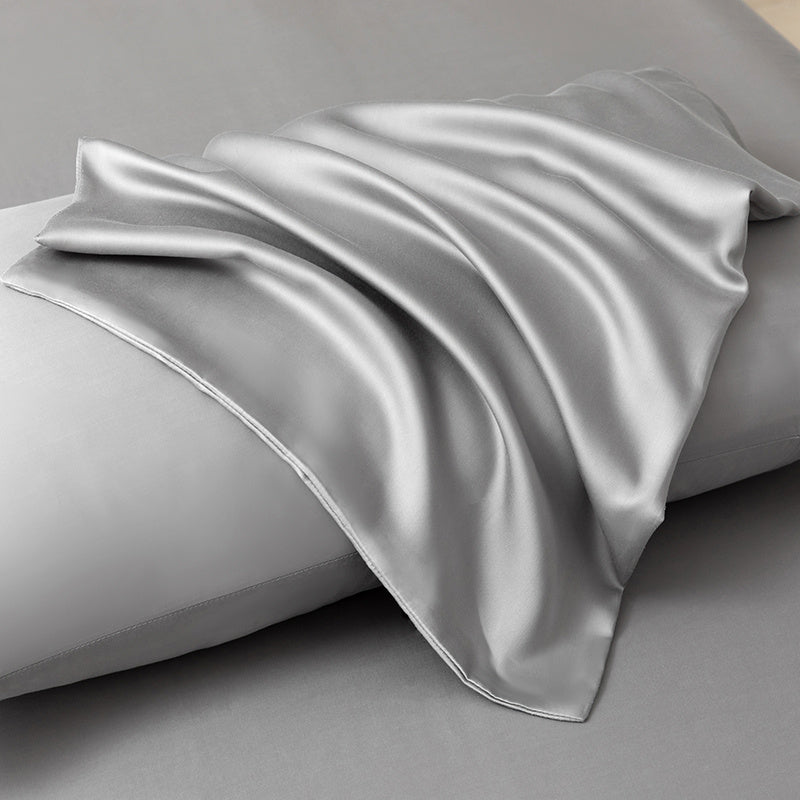 Bamboo Cooling Sheet Set - Matching 2 Pillowcase, Fitted & Flat Sheet Together