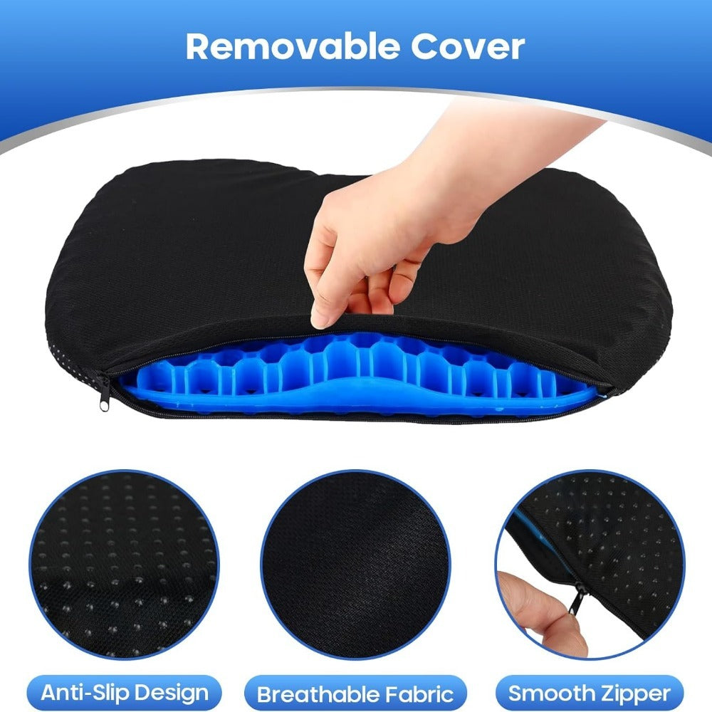 Honeycomb Gel Seat Cushion – Pressure Relief for Comfort