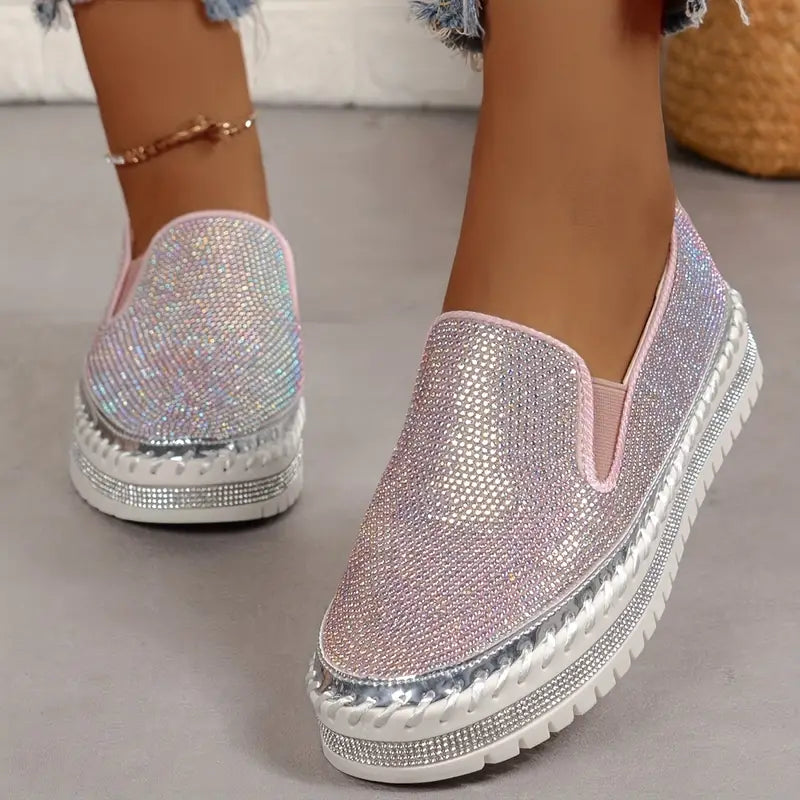 Cool Glitter Slip On Shoes Photos