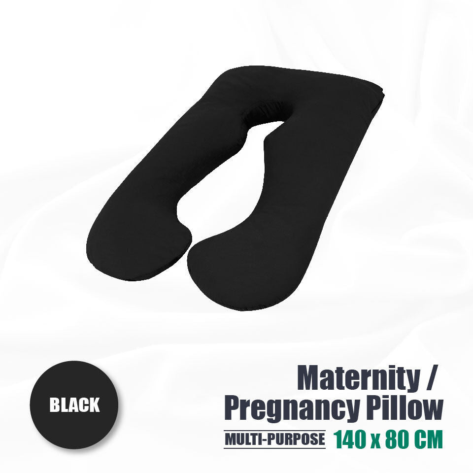 All Night Sleep Pregnancy U Pillow- Must Have for Regular Comfort & Maternity Sleep