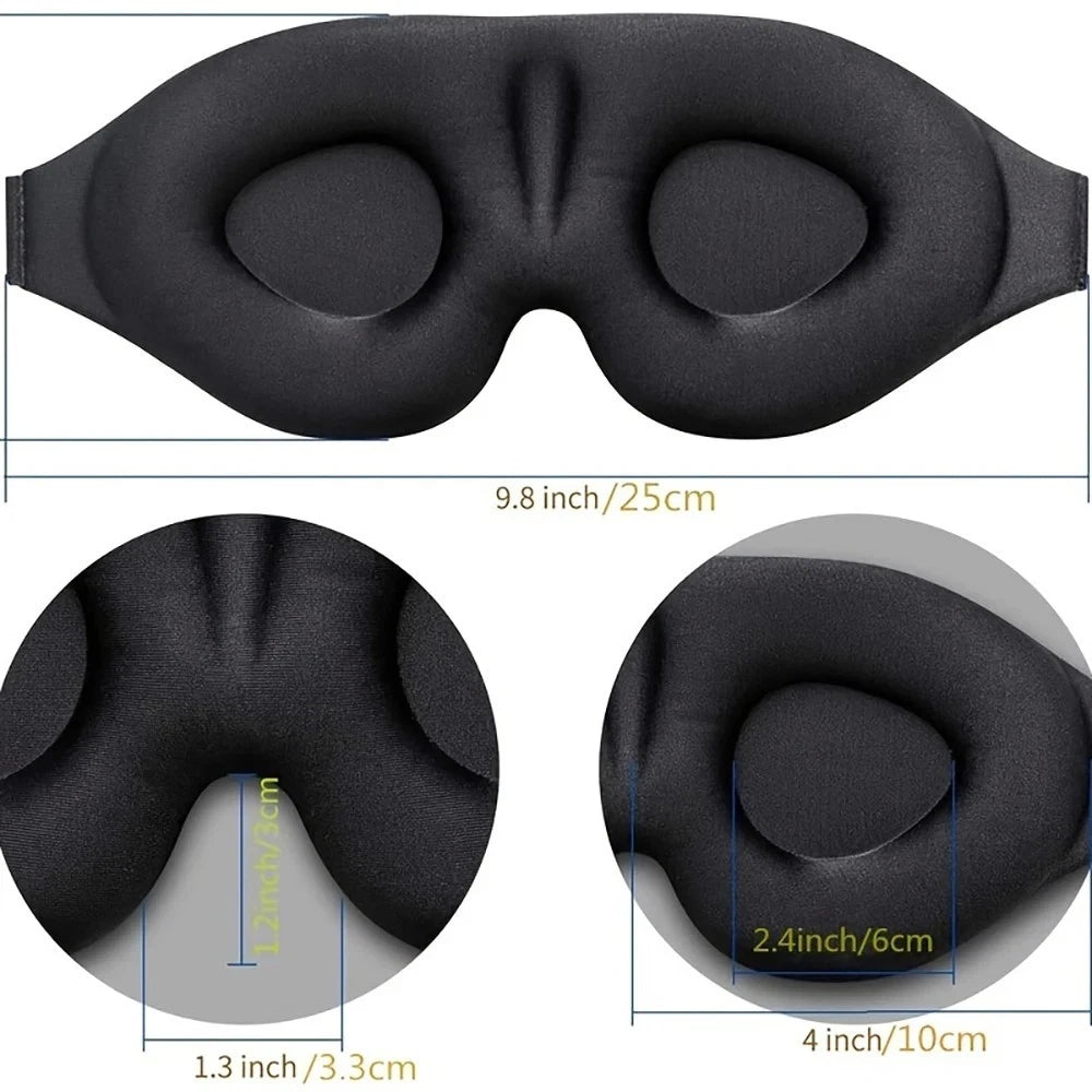Sleep Set Combo - Padded Eye Mask + Noise Earplugs