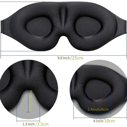 Sleep Set Combo - Padded Eye Mask + Noise Earplugs