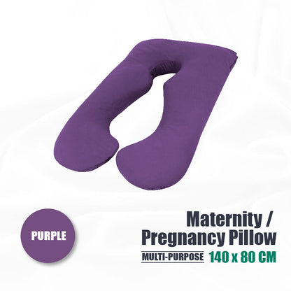 All Night Sleep Pregnancy U Pillow- Must Have for Regular Comfort & Maternity Sleep