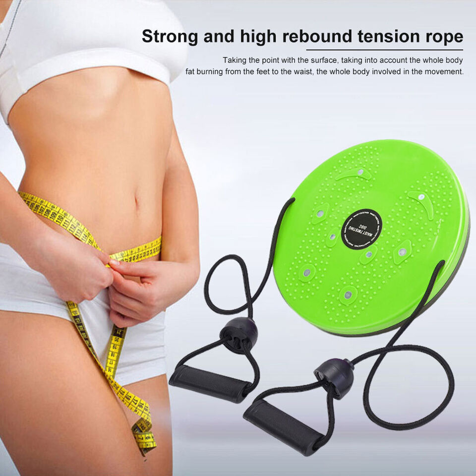 Curve Shaper - Waist Trainer Twisting Disc with Handles for Slimming, Fitness and Core Training