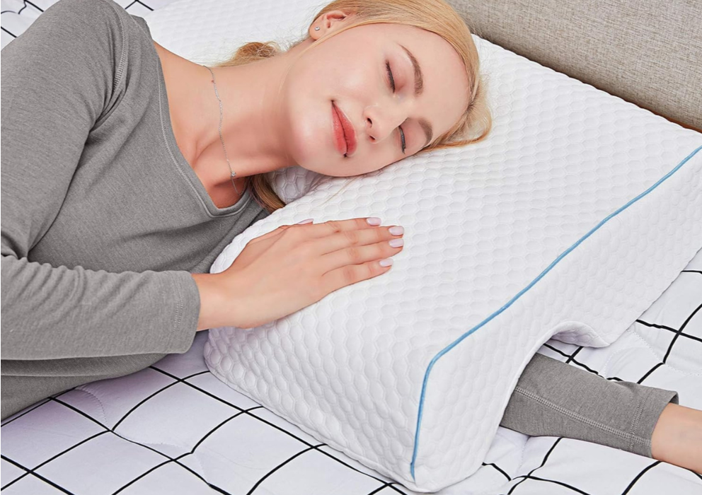 Shoulder Relief Pillow - Flexible arm positions for personalised comfort