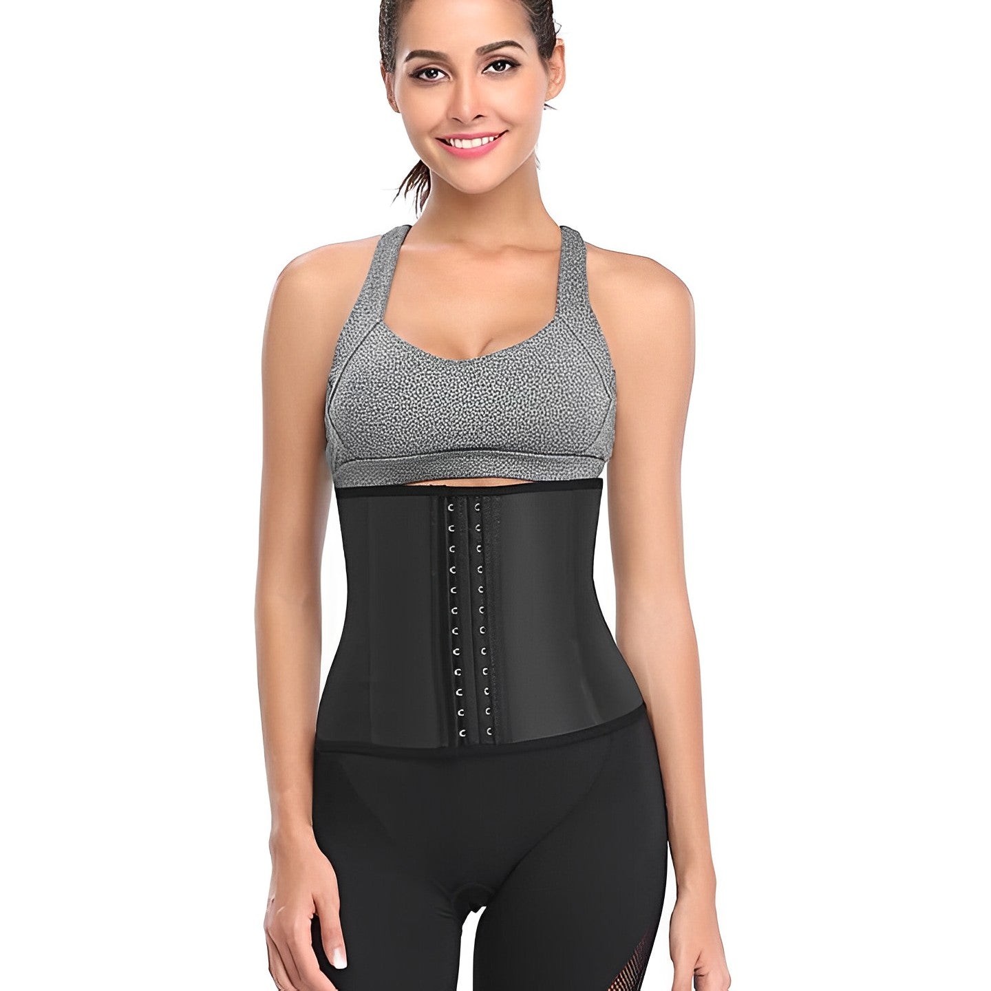 CORE WAIST TRAINER BLACK - Hourglass Body Shaper Undergarment