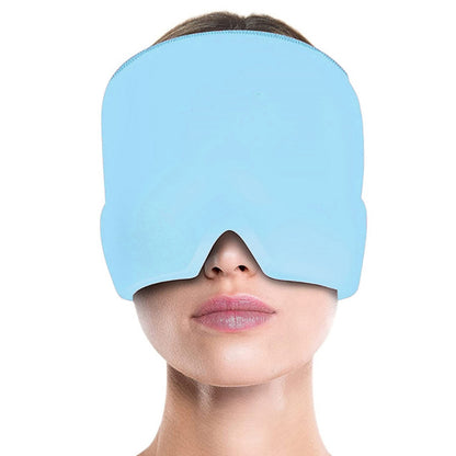 Headache Relief Hat - Headache Relief Cap & Gel Ice Head Wrap