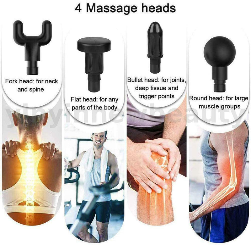Massager Gun - ELECTRIC BALL MUSCLE MASSAGER FOR NECK & BACK DISCOMFORT