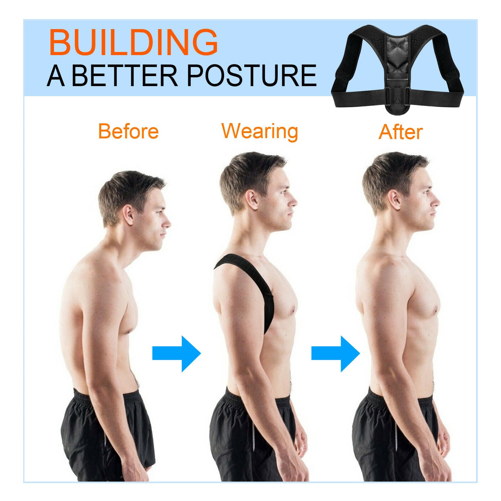 Cervical Spine Posture Corrector Posture Corrector for Neck Hump Pain Free Aussies